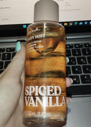 Спрей victoria's secrets pink spiced vanilla
