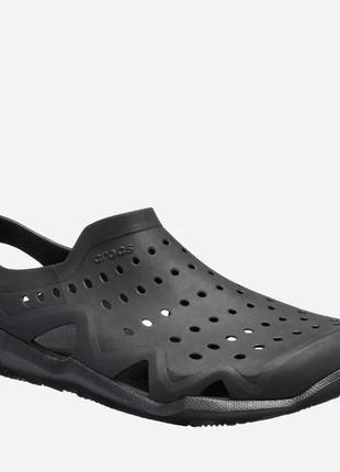 Crocs swiftwater wave оригинал сша m12 46-47 (29.5 см)  сандалии закрытая обувь аквашузы крокс original3 фото