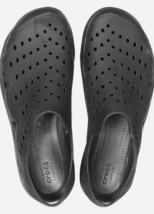 Crocs swiftwater wave оригинал сша m12 46-47 (29.5 см)  сандалии закрытая обувь аквашузы крокс original4 фото