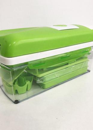 Терка nicer dicer plus овочерізка універсальна терка ручна овочерізка мультислайсер кухонна овочерізка