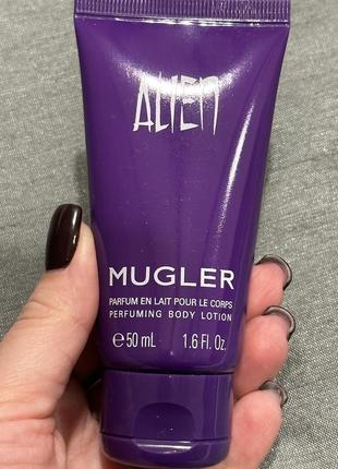 Mugler alien body lotion 50 ml/ парфумований лосьйон для тіла3 фото