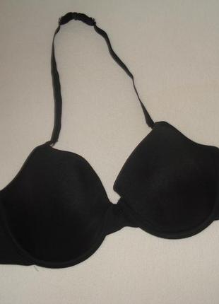 70 b бюстгальтер на тонком паралоне с интересной застежкой