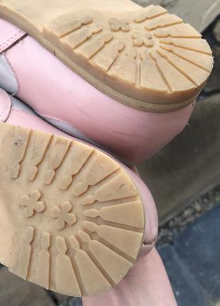 Туфельки ортопедичні рожеві для дівчинки 31-32р4 фото