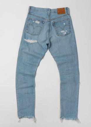 Levis 501 s thrashed jeans (29502-0056) жіночі джинси4 фото