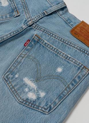 Levis 501 s thrashed jeans (29502-0056) жіночі джинси7 фото