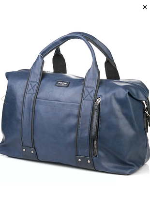 Сумка дорожня саквояж david jones 3960 d.blue1 фото