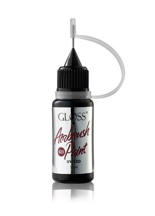 Фарба для аерографа gloss airbrush paint 023, 12 мл2 фото