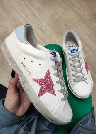 Женские кеды кроссовки голден гус golden goose