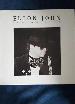 Пластинка elton john ice on fire