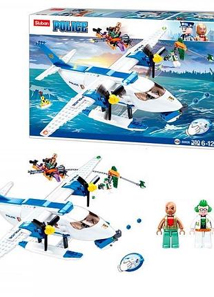 Конструктор sluban полиция m38-b0826 380 деталей