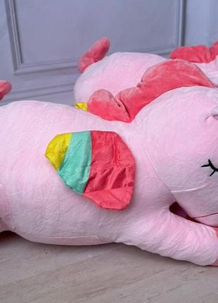 Плед подушка іграшка єдиноріг трансформер 3 в 1