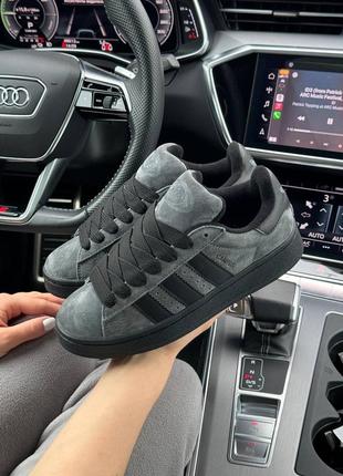 Жіночі кросівки adidas campus prm dark gray black7 фото