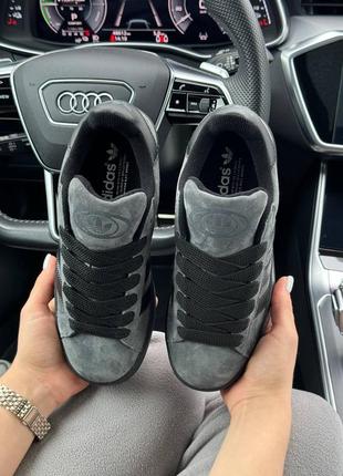 Жіночі кросівки adidas campus prm dark gray black9 фото