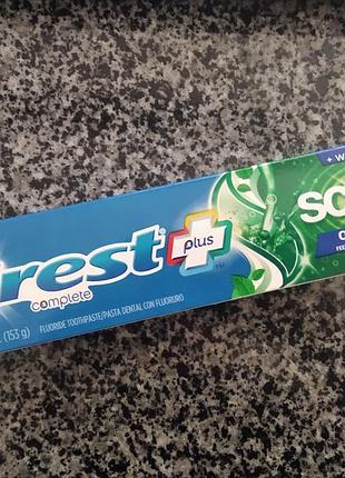 Паста для ухода за полостью рта crest complete plus whitening scope outlast