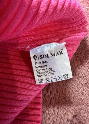 Гольф рожевий рубчик solmar5 фото