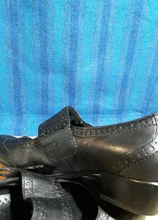 Шкіряні туфельки gabor, 38,38,5 розмір6 фото