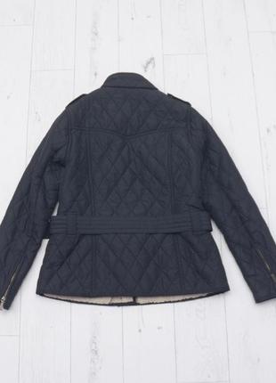 Оригінальна брендова куртка стьобана barbour international matlock motorcycle jacket  uk 14 usa 105 фото
