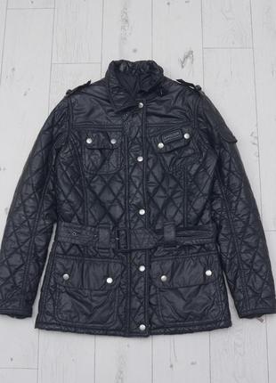 Брендова оригінальна куртка barbour international buff quilted jacket size uk 8 us 4