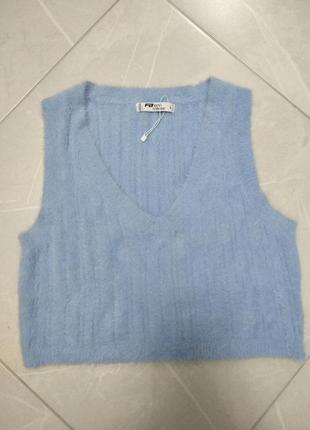 Жилет жилетка пухнаста fb sister