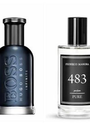 Чоловічі парфуми fm 483/hugo boss bottled infinite