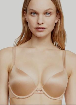 Бюстгальтер victoria's secret bombshell very sexy push-up bra beige1 фото