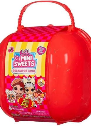 Игровой набор l.o.l. surprise! loves mini sweets deluxe series 2 with 4 dolls с 4 куколками с аксессуарами5 фото