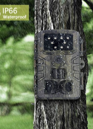 Нагрудная боди камера фотоловушка pr700pro охотничья камера p66 12mp с экраном и ночным видением8 фото