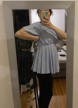 New look кофта світло блакитного кольору для вагітної жінки