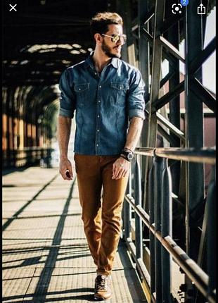 Брюки чиносы сток w36 l32denim&co