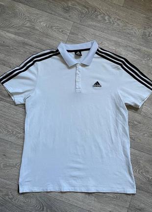 Поло від бренду adidas1 фото