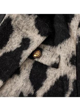 Пиджак леопардовый оверсайз2 фото