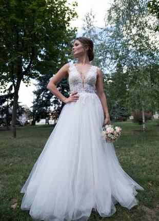 Красивейшее свадебное платье