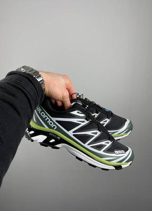 Чоловічі кросівки salomon xt-6 Sabata green lime