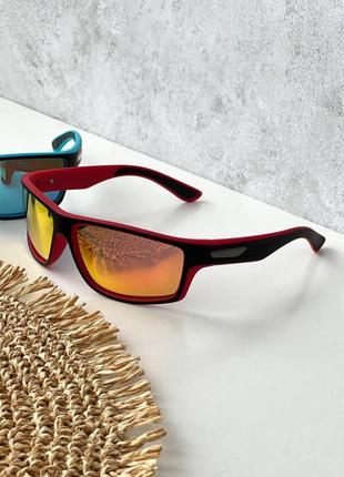 Солнцезащитные очки спортивные мужские  polarized защита uv4001 фото