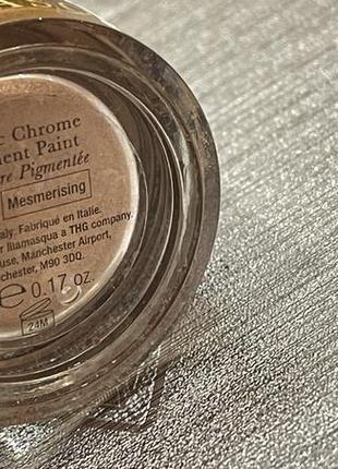 Illamasqua iconic chromes glitter pigment paint (inspiring) eyes lips powder тіні пігмент. оригінал.5 фото