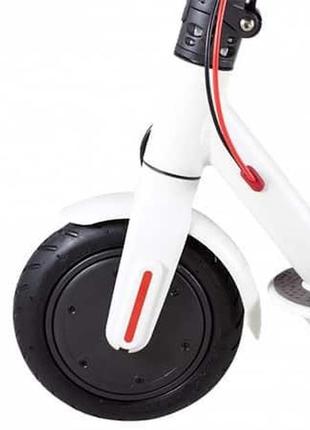 Электросамокат складной с bluetooth колонкой e-scooter 7118 регенерация заряда при торможении белый5 фото