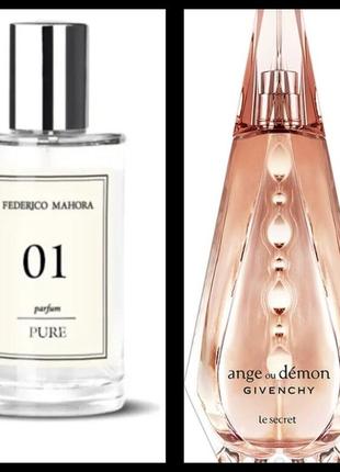 Жіночі парфуми fm 01/givenchy - ange ou demon le secret, 50 мл1 фото