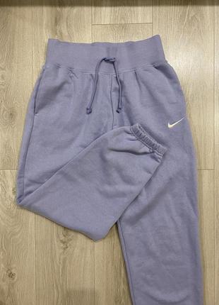 Спортивні штани джогери nike з високою талією2 фото