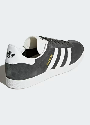 Adidas gazelle dgh solid grey white.5 фото