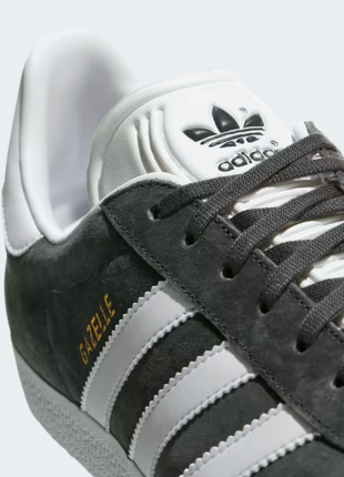 Adidas gazelle dgh solid grey white.6 фото