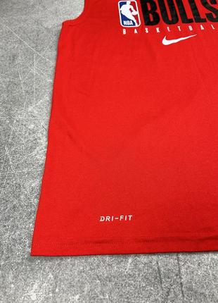 Nike dri fit chicago bulls майка баскетбольна3 фото