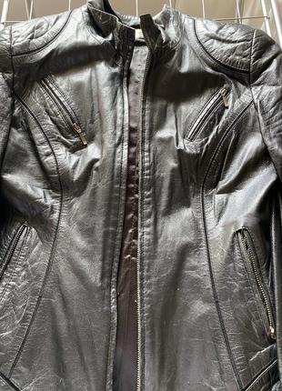 Куртка жіноча кожана2 фото
