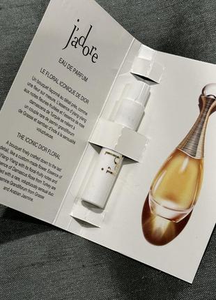 Dior j’adore eau de parfum 1 ml/ пробник парфумів2 фото