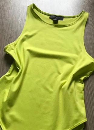 Салатовий боді primark