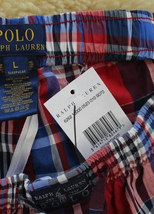 Домашні піжамні штани в клітинку polo ralph lauren3 фото