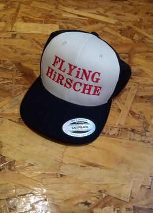 Кепка сітка the classics yupoong the authentic snapback flying hirsche
