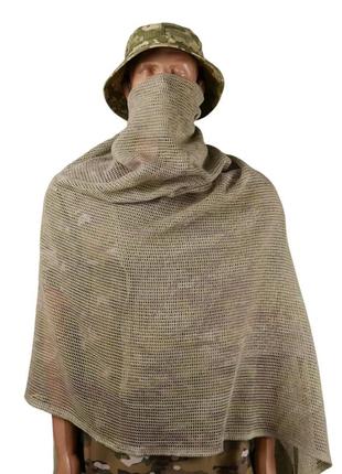 Маскировочный шарф-сетка vigoha 220х100 мультикам
