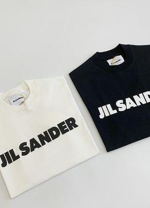 Jil sander футболка оверсайз3 фото