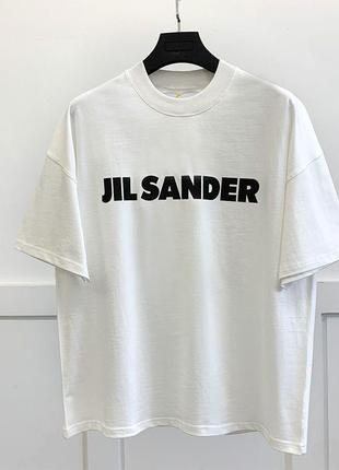 Jil sander футболка оверсайз9 фото