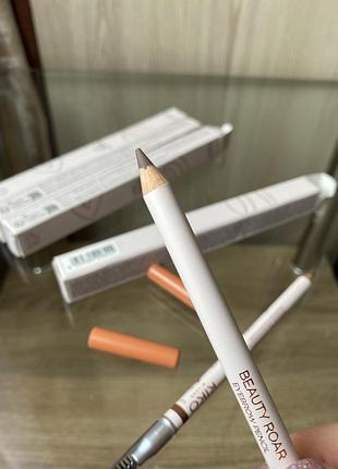 Карандаш для бровей кико милано. коричневый карандашик